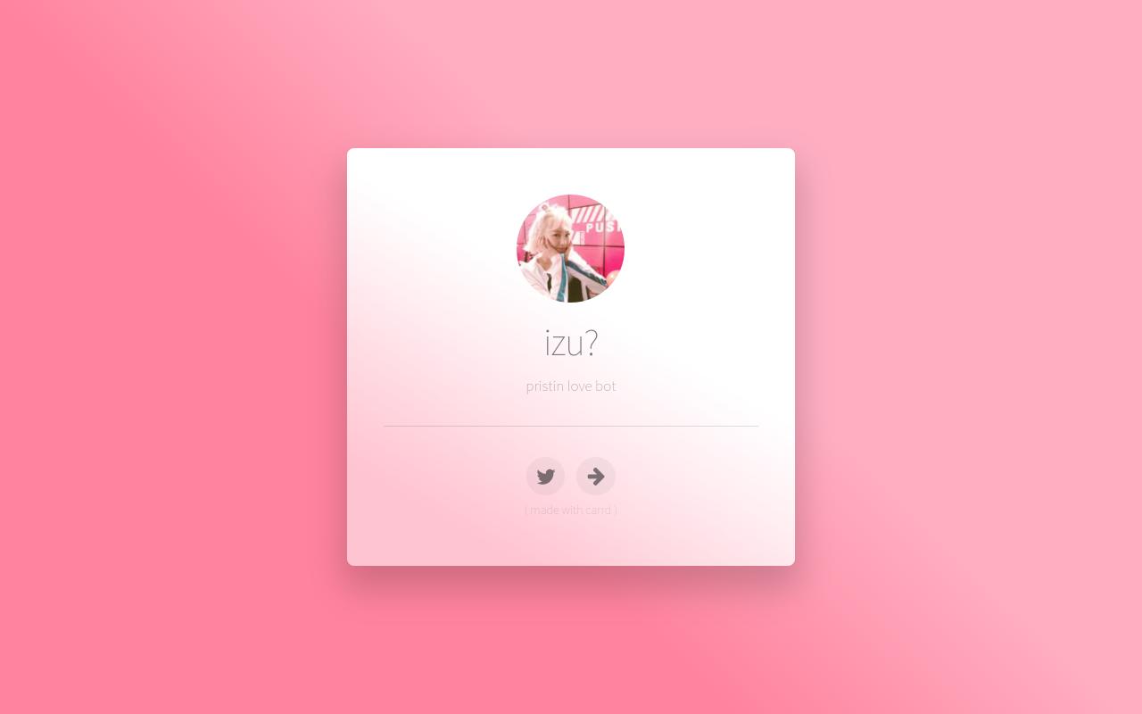 Carrd profile picture for @tel